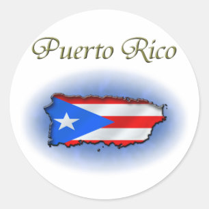 Sticker Rond Porto Rico