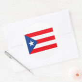 Sticker Rond Porto Rico (Enveloppe)