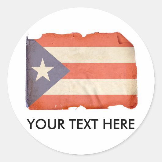 STICKER ROND PORTO RICO (Devant)