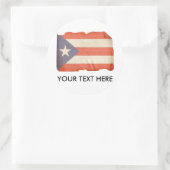 STICKER ROND PORTO RICO (Sac)