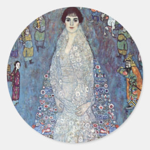 Sticker Rond Portrait de la baronne Elisabeth Bacchofen Echt, K