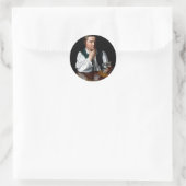 Sticker Rond Portrait de Paul Revere (Sac)