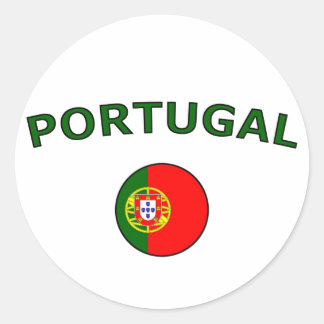 Sticker Rond Portugal
