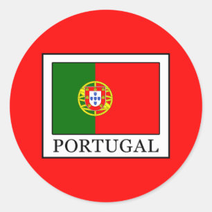 Sticker Rond Portugal
