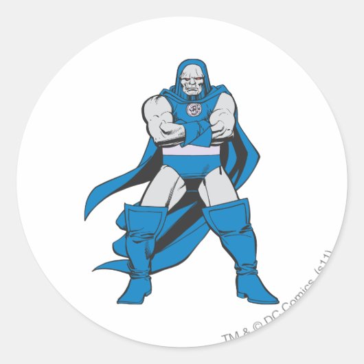 Sticker Rond Poses Darkseid (Devant)