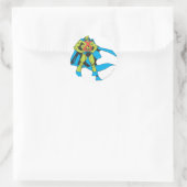 Sticker Rond Poses Martian Manhunter (Sac)