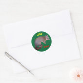 Sticker Rond Possum (Enveloppe)