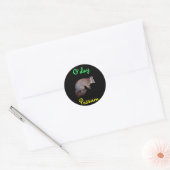 Sticker Rond Possum (Enveloppe)