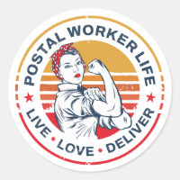 Postal Worker Life Gag Poste Coworker