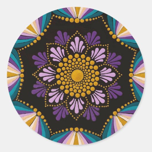 Sticker Rond Poster (Devant)