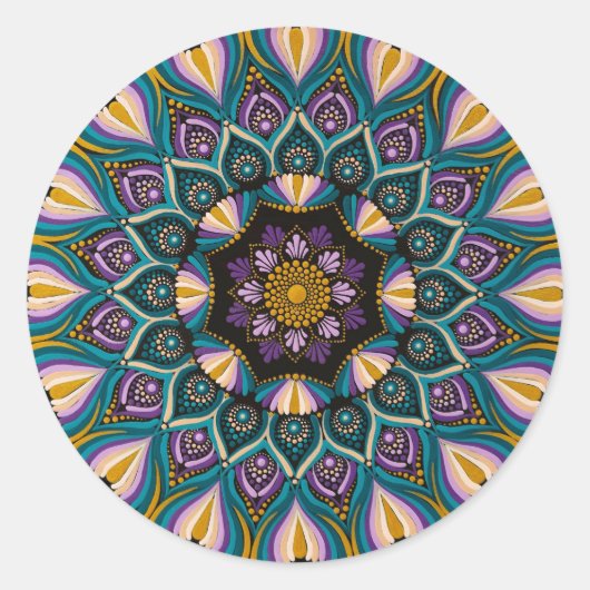 Sticker Rond Poster (Devant)