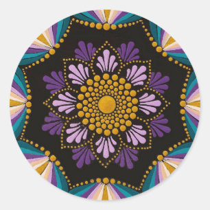 Sticker Rond Poster