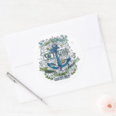Sticker Rond Poster de l'Ancre Old Sailor (Enveloppe)