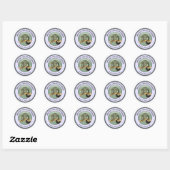 Sticker Rond Posum australien (Feuille)
