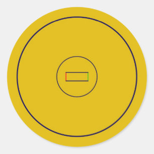 Sticker Rond Pot de lutte