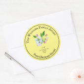 Sticker Rond Pot de miel d'abeille à miel Apiary Label | Miel (Enveloppe)