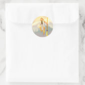 Sticker Rond Pote inattendu (Sac)
