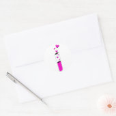 Sticker Rond potion amour (Enveloppe)