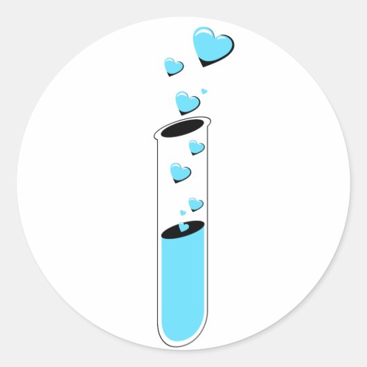 Sticker Rond potion amour (Devant)