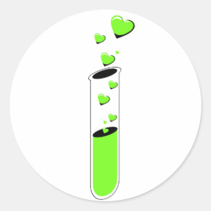 Sticker Rond potion amour