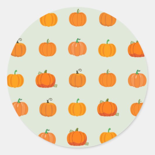 Sticker Rond Potiron Patch (Devant)