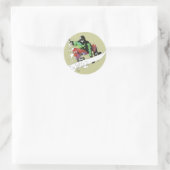 Sticker Rond Poudre fraîche (Sac)