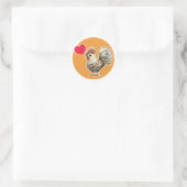 Sticker Rond Poulet mou (Sac)