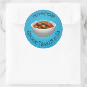 Sticker Rond Poulet Tikka Masala (Sac)