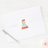Sticker Rond Poulets de printemps (Enveloppe)