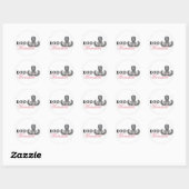 Sticker Rond poupe principale (Feuille)