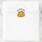Sticker Rond Pour Goodale Bake Funny Food Baking Pun (Sac)