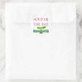 Sticker Rond Pour la margarita (Sac)