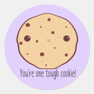 Sticker Rond Pour les biscuits durs là-bas !