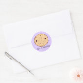 Sticker Rond Pour les biscuits durs là-bas ! (Enveloppe)