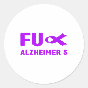 Sticker Rond Pour Les Chemises Heimers, Pour La Démence, Sensib