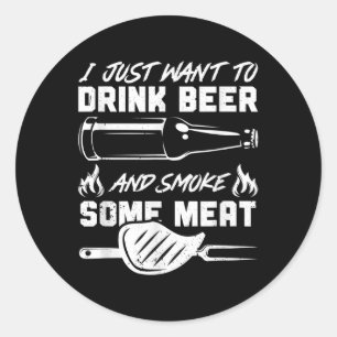 Sticker Rond Pour Les Ventilateurs De Grillades De Barbecue &am