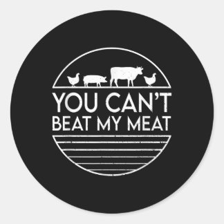 Sticker Rond Pour Les Ventilateurs De Grillades De Barbecue &am