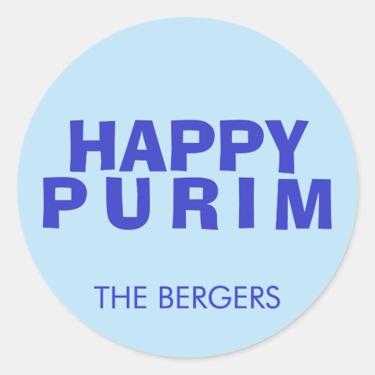 Sticker Rond pourim6 (Devant)