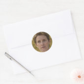 Sticker Rond Poursuivre le soleil (Enveloppe)