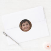Sticker Rond Poursuivre le soleil (Enveloppe)