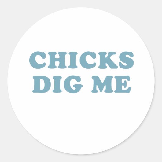Sticker Rond Poussins Me Creuser T-shirt Baby Tee (Devant)