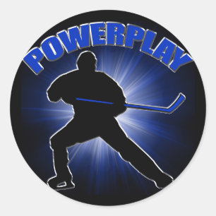 Sticker Rond Powerplay