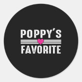 Sticker Rond Ppy's Favorite  (Devant)