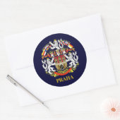 Sticker Rond Prague (Prague) (Enveloppe)