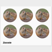 Sticker Rond prairie (Feuille)
