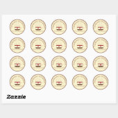 Sticker Rond Premier Amendement : Espresso Yourself (Feuille)