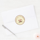 Sticker Rond Premier Amendement : Espresso Yourself (Enveloppe)
