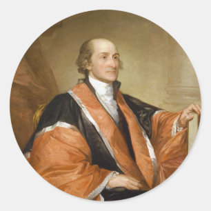 Sticker Rond Premier juge de la Cour suprême des États-Unis Joh