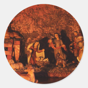 STICKER ROND PREMIER NOËL