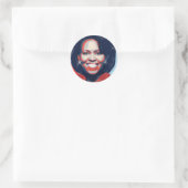 Sticker Rond Première dame (Sac)
